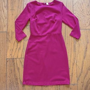 XS Old Navy dark pink simple and sophisticated dress